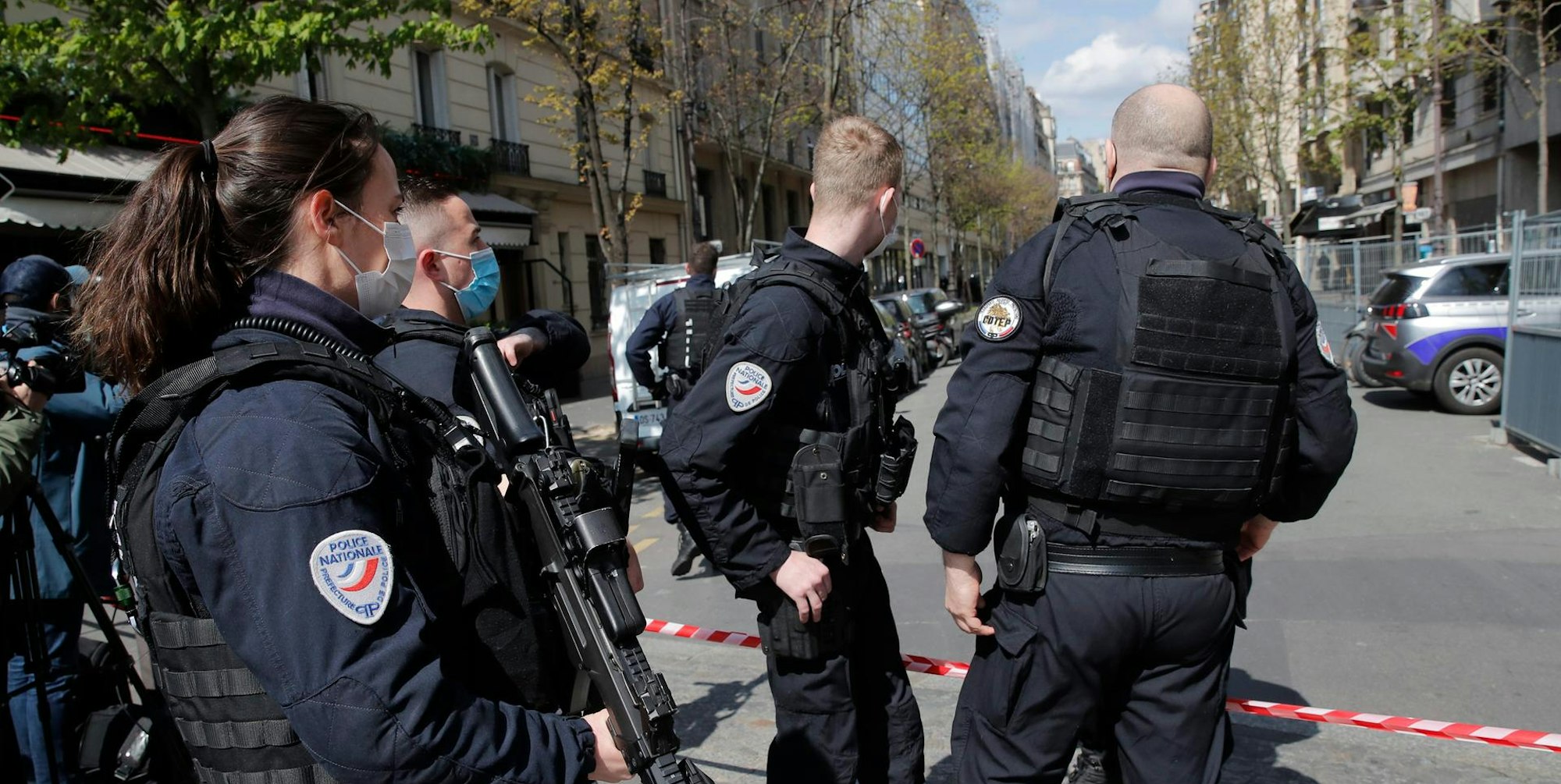 Paris Polizei
