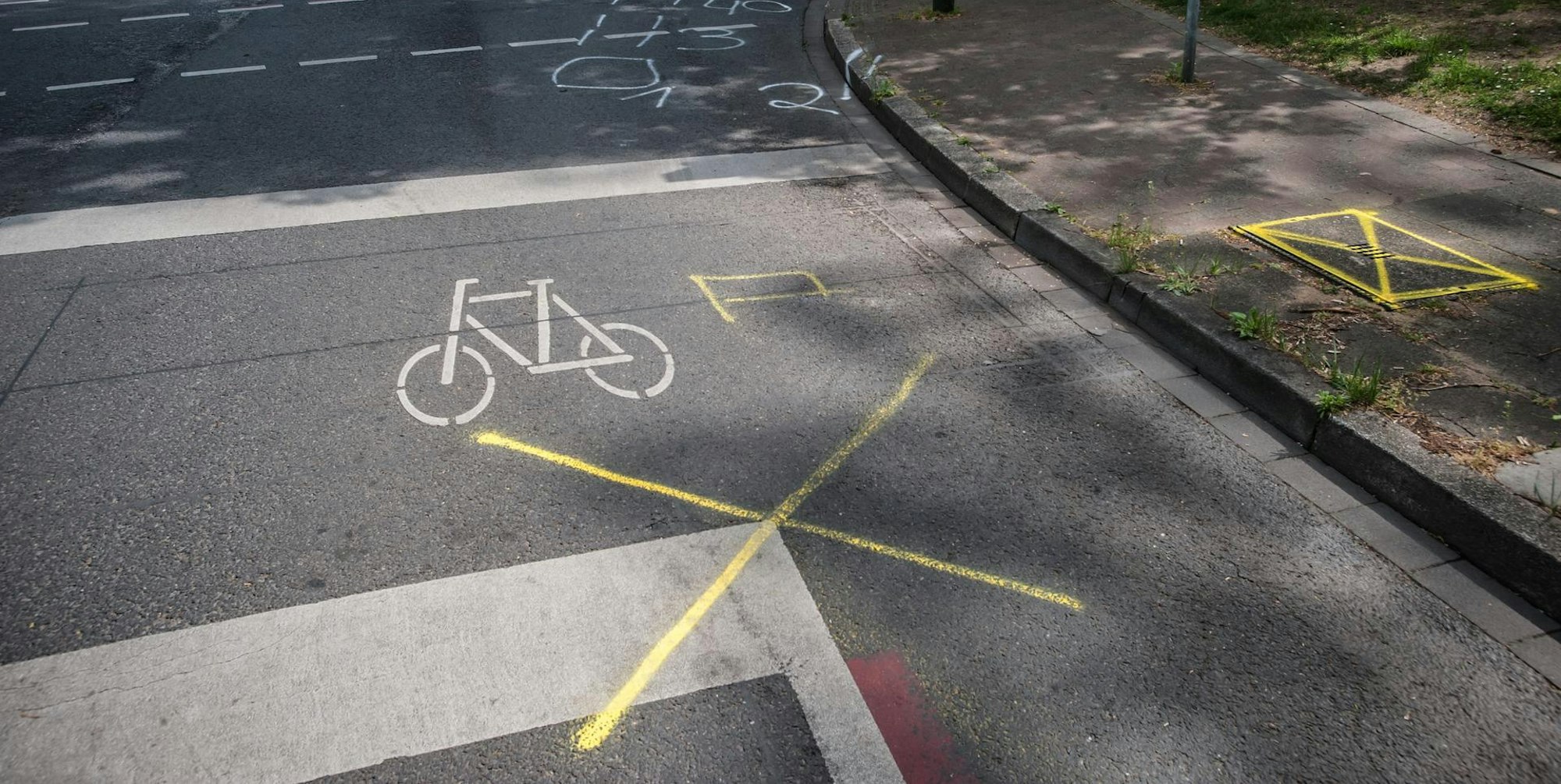 Fahrrad Unfall Symbol Leverkusen