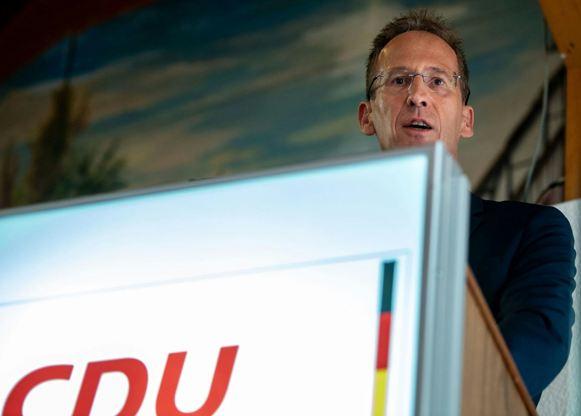 CDU-Kreisparteichef Detlef Seif fand deutliche Worte zum Austritt von Hans-Peter Nußbaum.