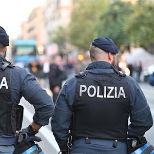 Italienische Polizei Symbol