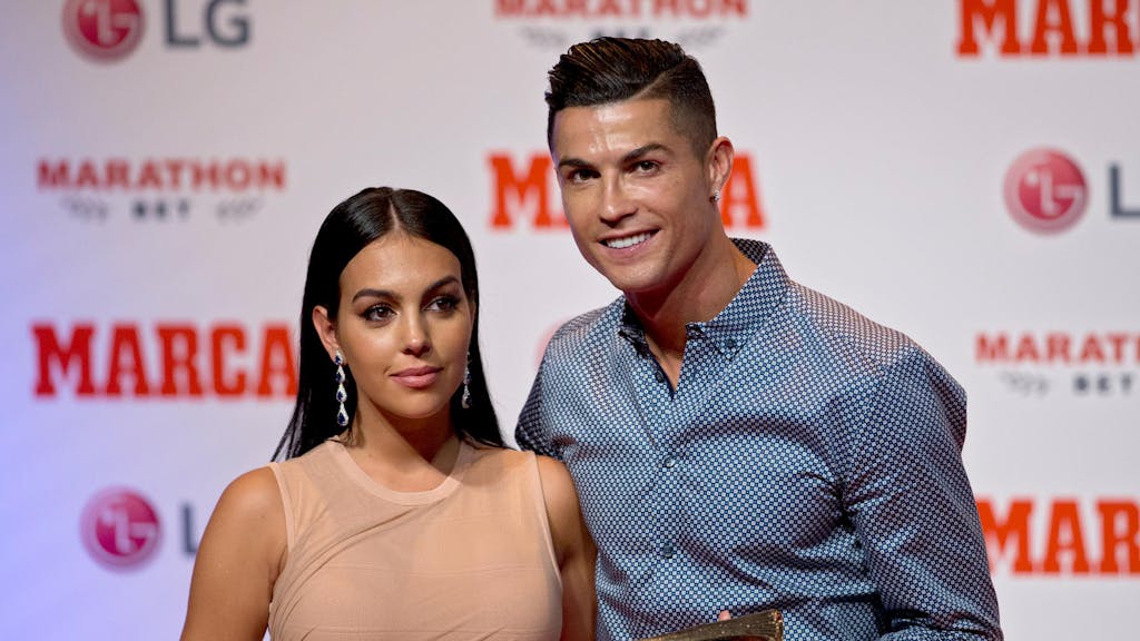 Georgina Rodriguez und Christiano Ronaldo, gemeinsam bei einer Gala
