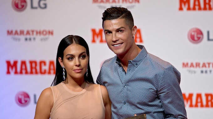 Georgina Rodriguez und Christiano Ronaldo, gemeinsam bei einer Gala