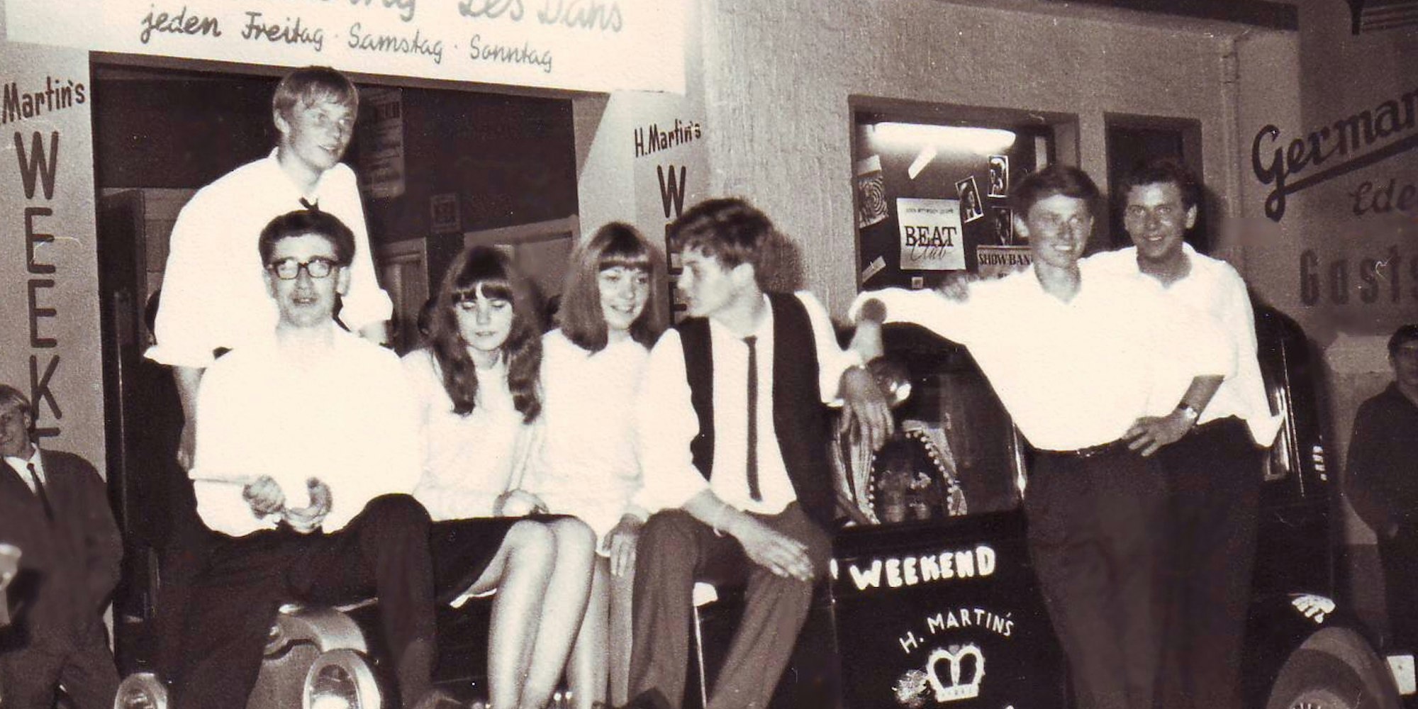 Für die Alfterer Band „Cortingas“ war das Weekend in den 60er Jahren ein wichtiger Auftrittsort.