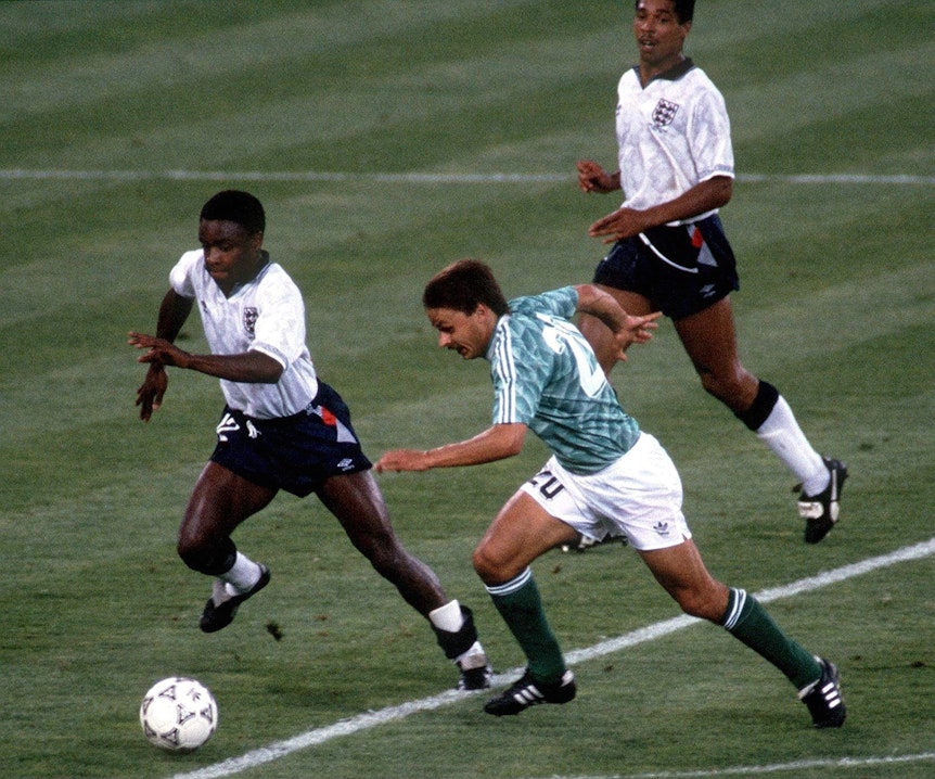 Olaf Thon im WM-Halbfinale 1990 gegen England