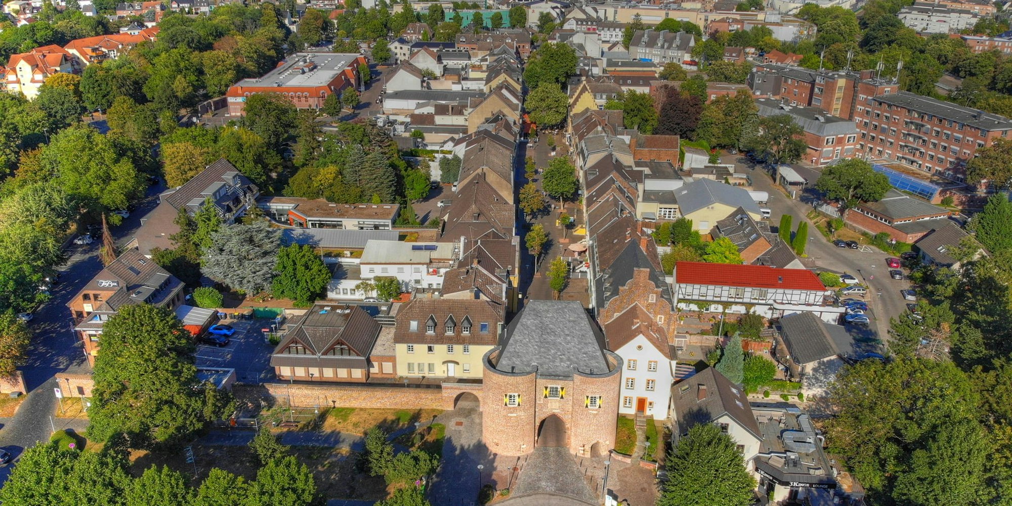Luftbild Bergheim Rosenbaum