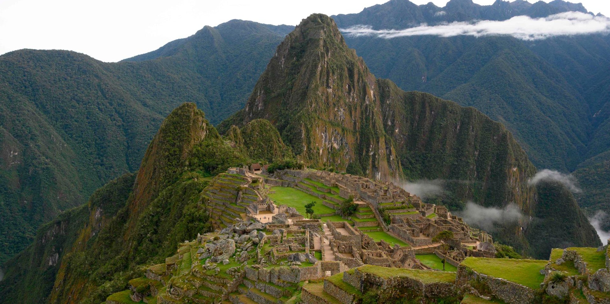  Machu Picchu aus der Ferne