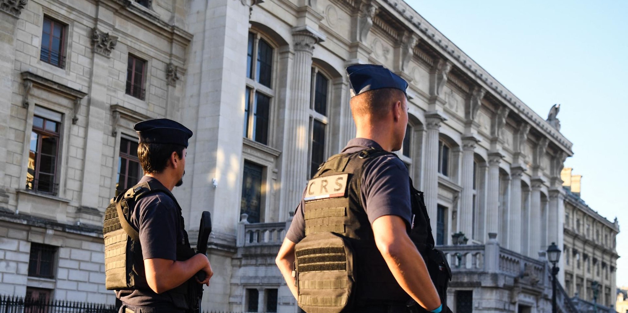 Französische Polizei Prozess Bataclan