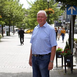Dr. Gero Karthaus (SPD) setzte sich in der Wahl gegen Frank Helmenstein durch.