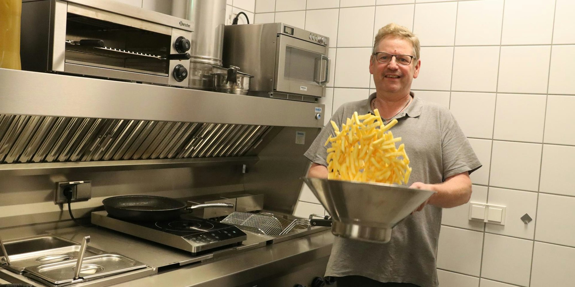 René Leijen ist neuer Koch im Bistro des Balneo-Bades in Waldbröl.