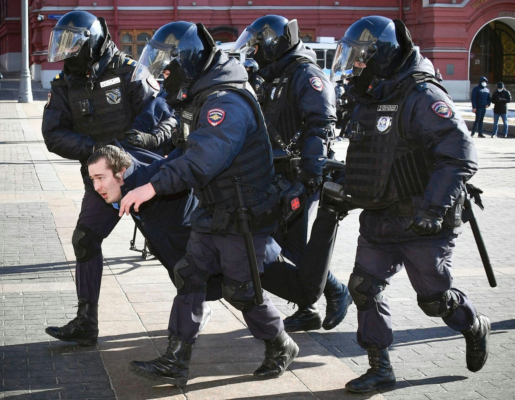 Protest Russland  Moskau 130322