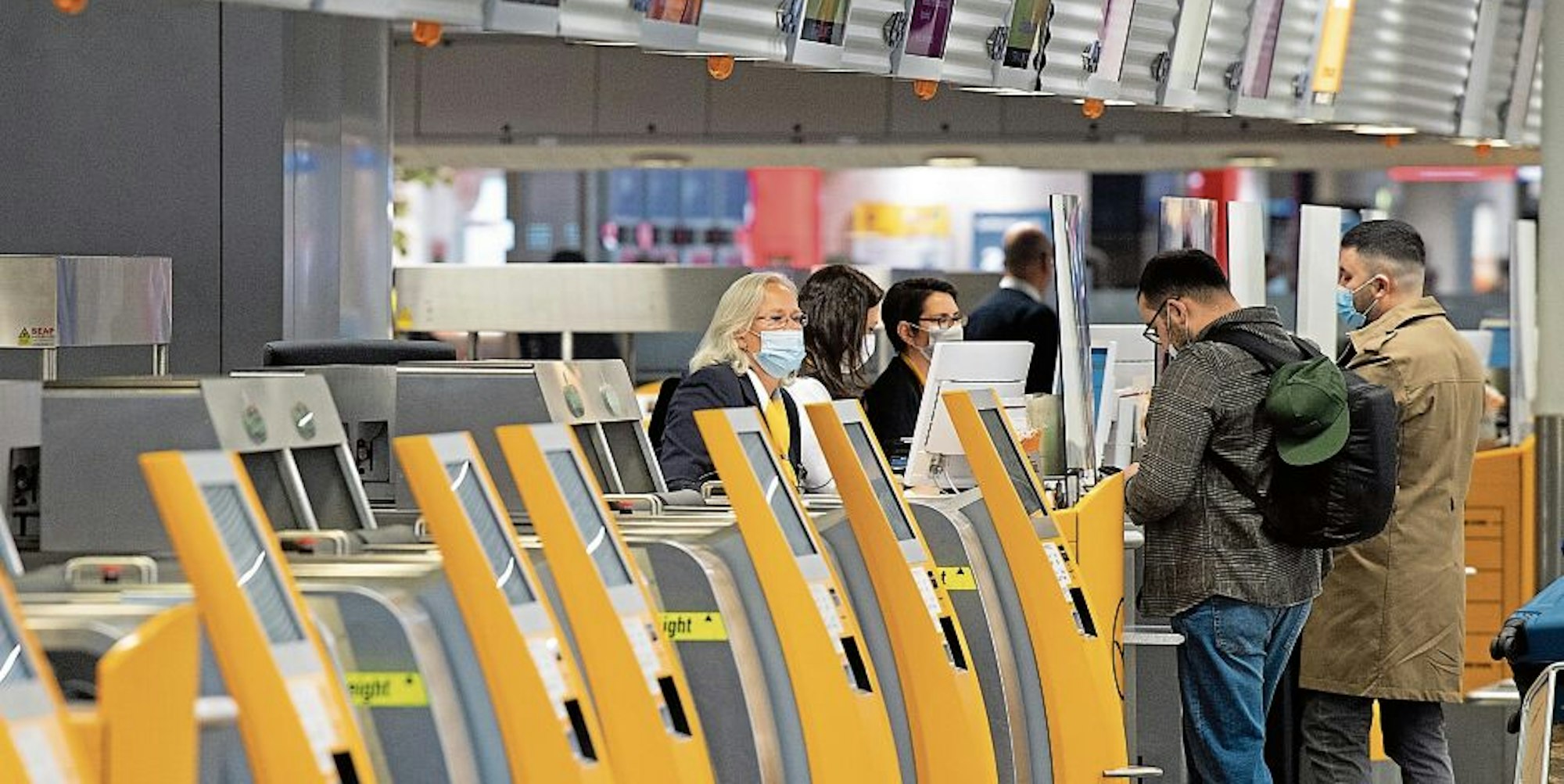 Deutsche Flughäfen wollen türkische Arbeiter abwerben.