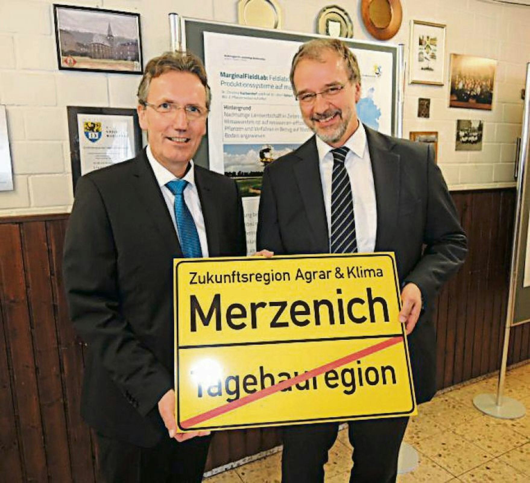 Georg Gelhausen (l.) und Ulrich Schurr habe große Pläne.