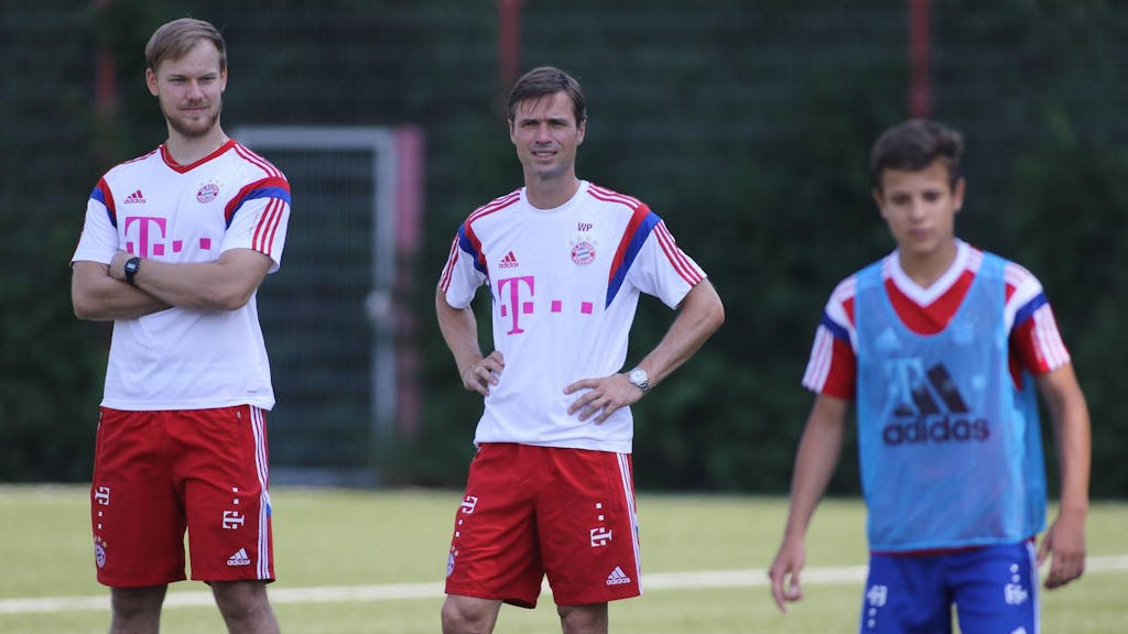 Harald Cerny 2015 als U14-Trainer