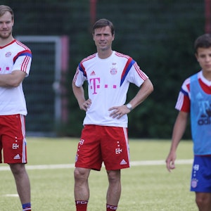 Harald Cerny 2015 als U14-Trainer