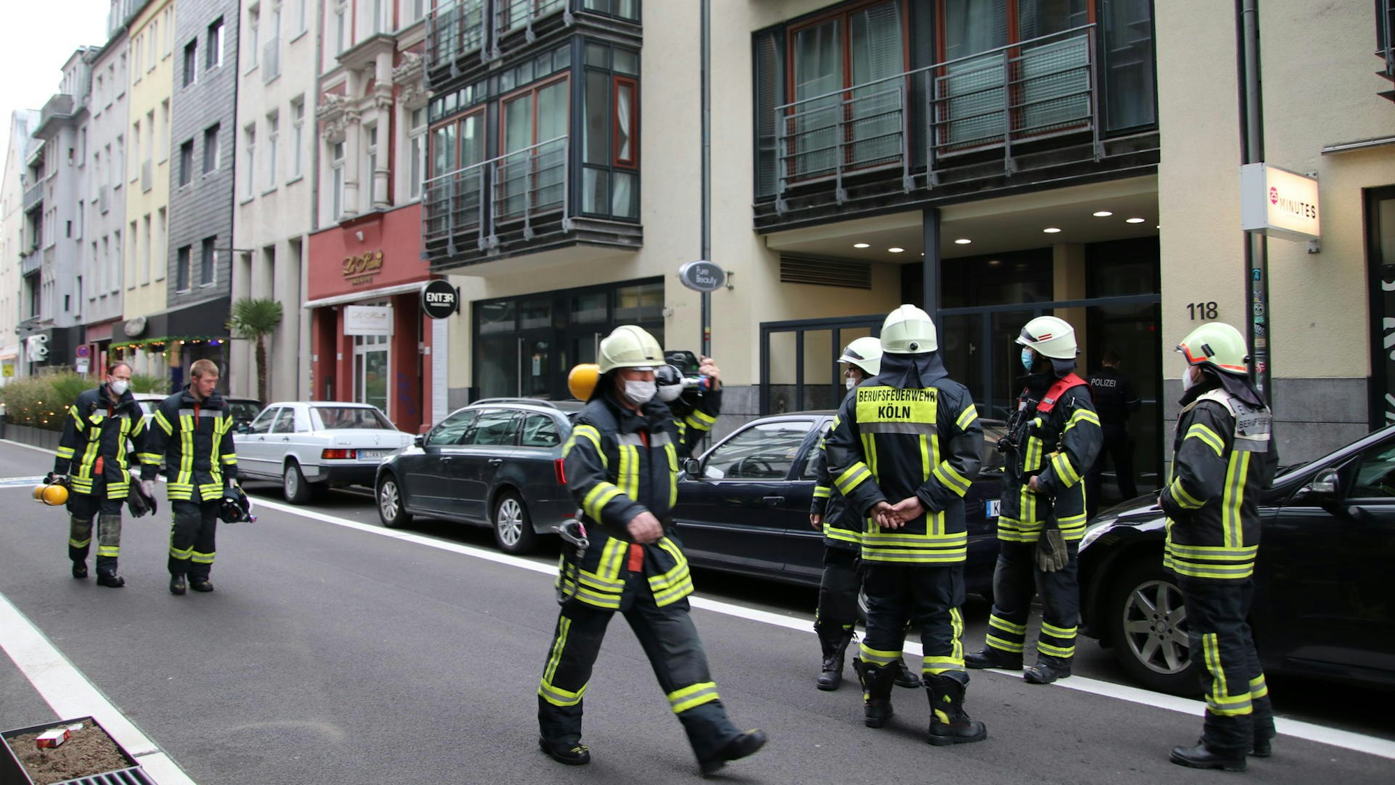 Einsatz der Kölner Feuerwehr