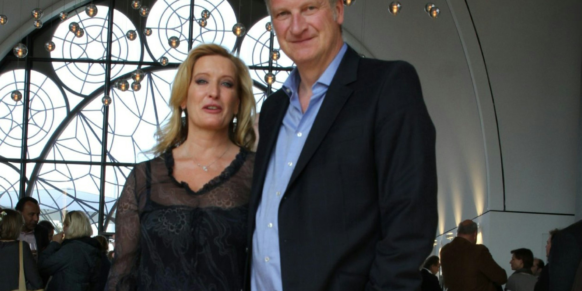 Schönes Paar: Claudia Kleinert und Michael Souvignier.