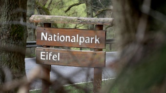 Nationalpark Eifel Schild