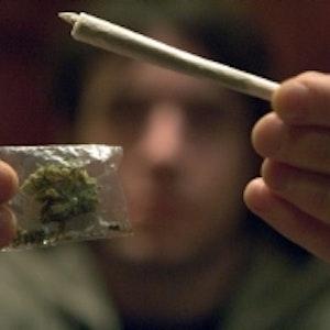 Die Polizei fand über vier Kilo Marihuana.