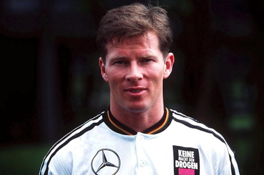 Stefan Reuter 1996 im DFB-Trikot