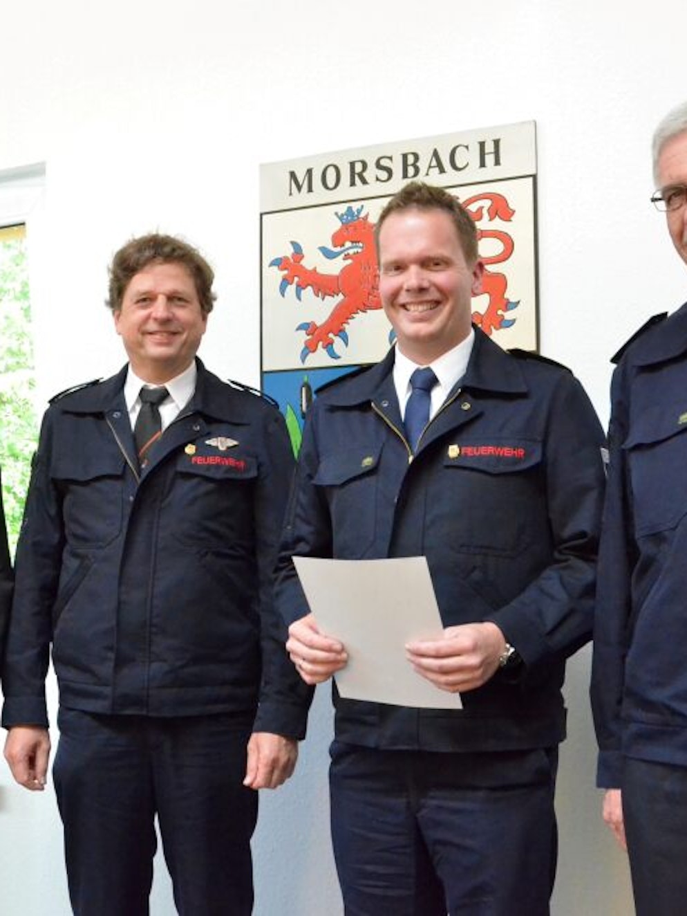 Mathias Schneider ist stellvertretender Kreisbrandmeister und Morsbacher Wehrführer.