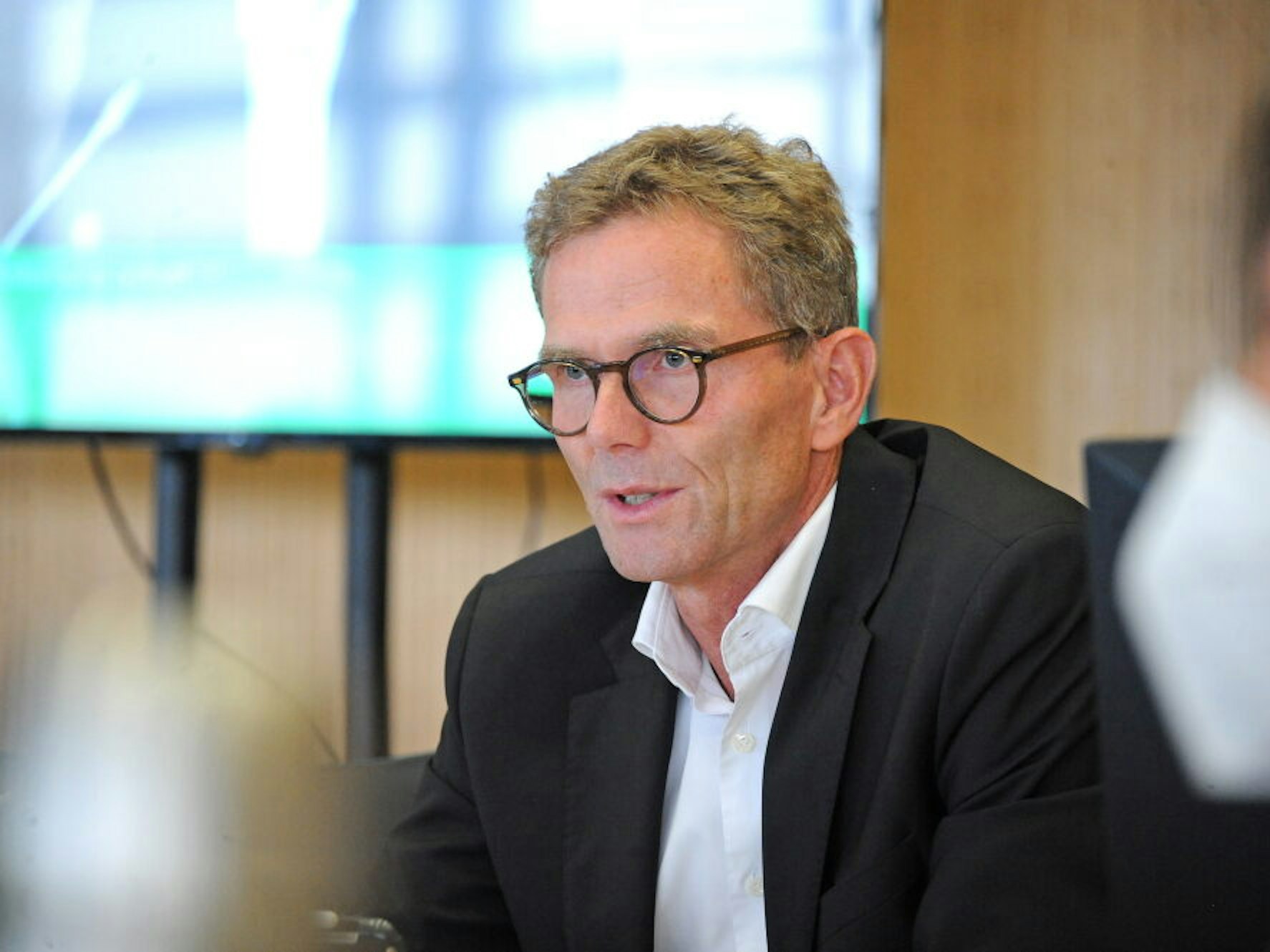 Currenta-Geschäftsführer Hans Gennen berichtete im Rat.