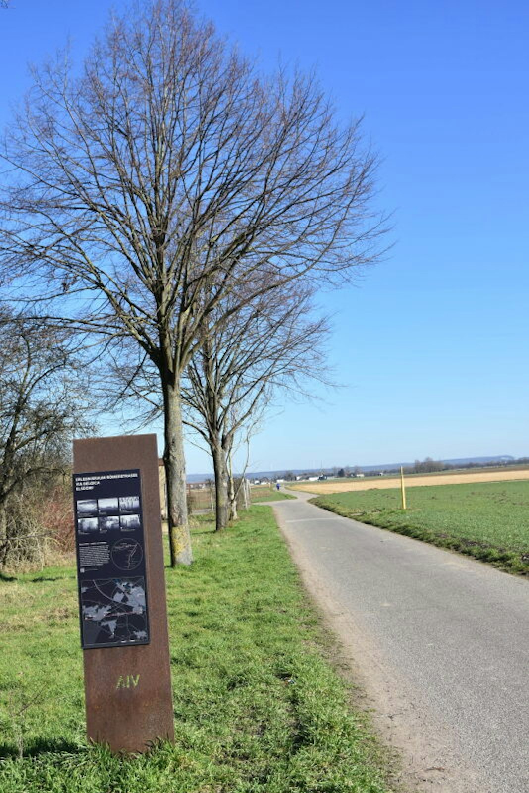 Entlang der Via belgica zwischen Elsdorf und Grouven, heute ein Feldweg, lag der Vicus als kleines römisches Straßendorf.