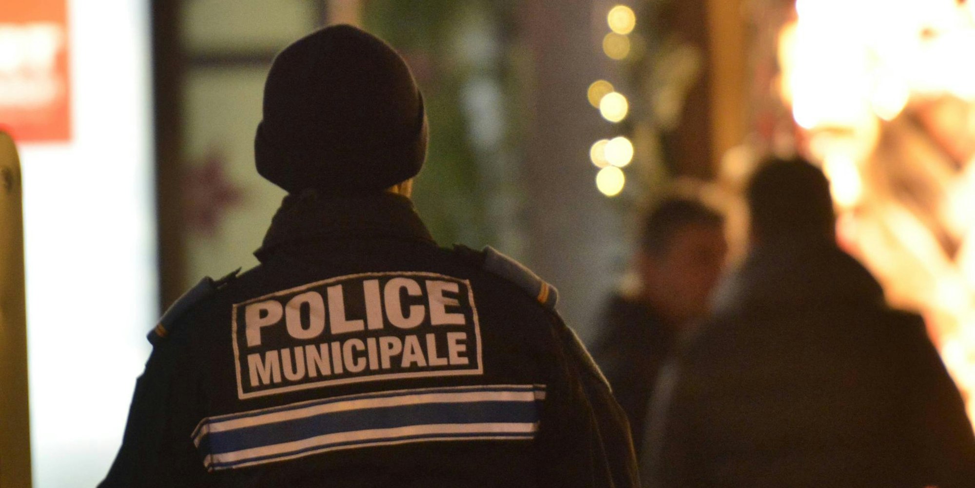 Frankreich Polizist Symbol
