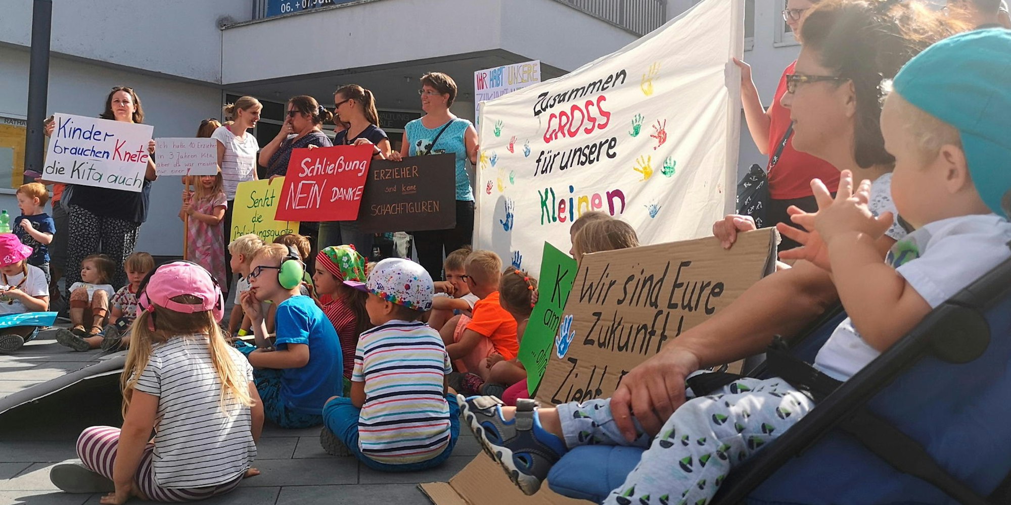 Proteste Erftstadt