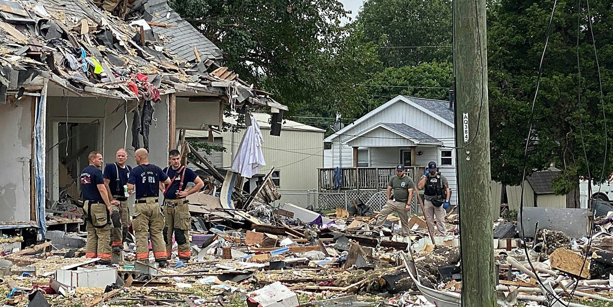 Explosion in Indiana