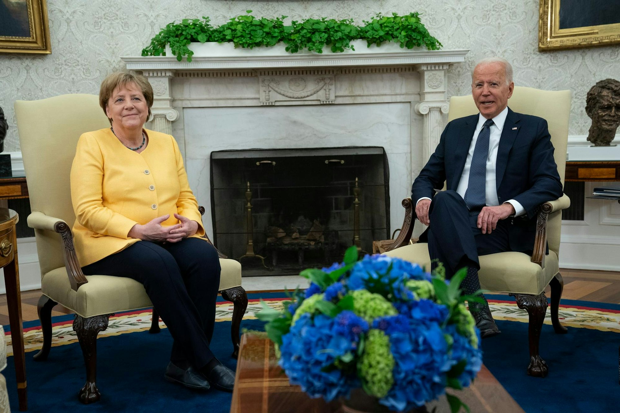 Merkel bei Biden