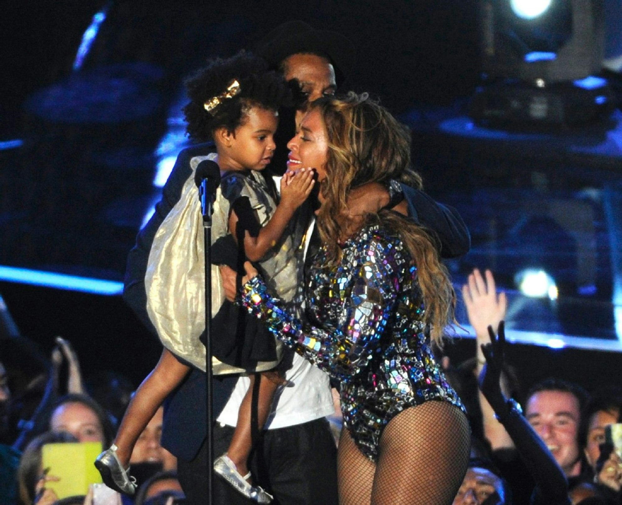 Beyonce mit Tochter Blue Ivy bei den MTV Video Music Awards.