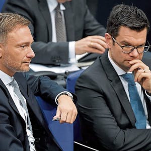 FDP-Chef Christian Lindner (links) und der designierte Justizminister Marco Buschmann.