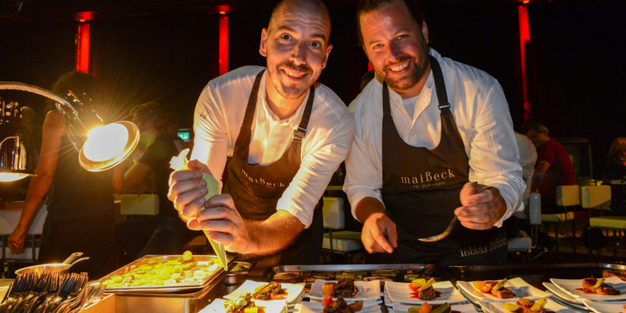 Jan Maier (l.) und Tobias Becker bei den Fine Food Days 2019.