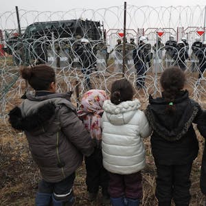 Migranten polnische Grenze