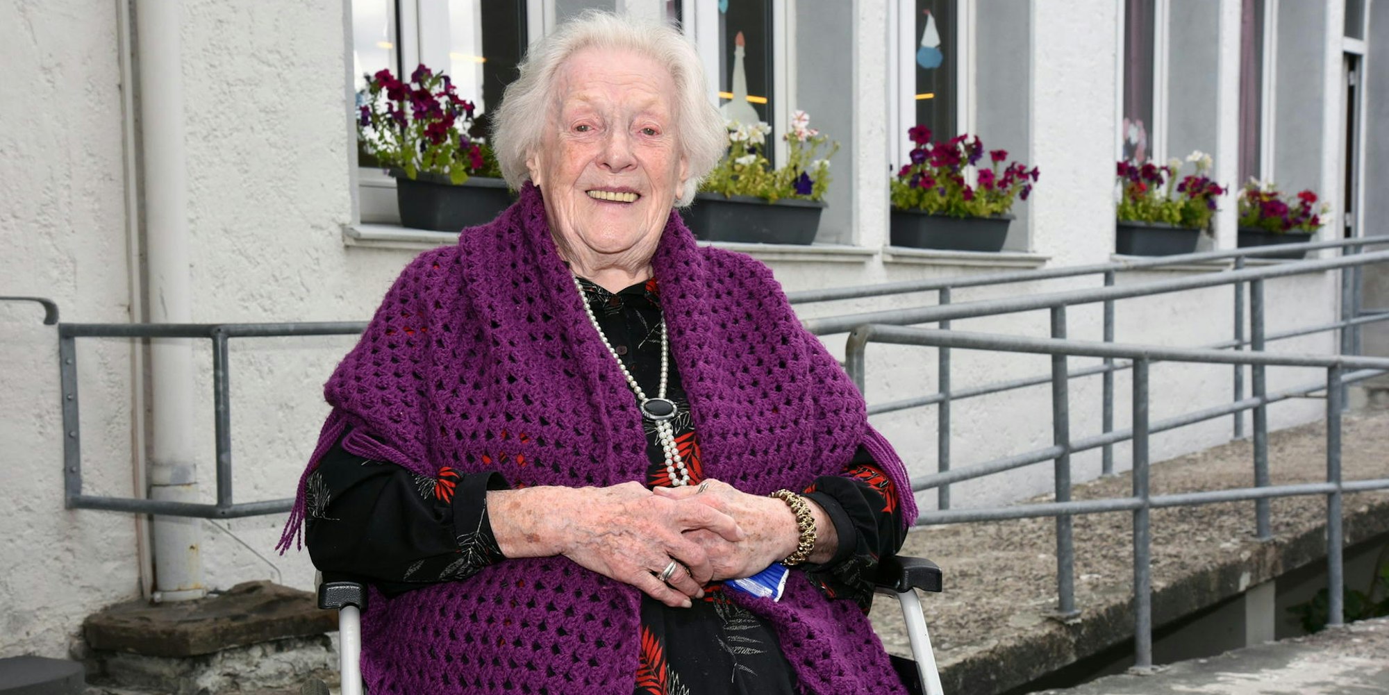 Ihren 100. Geburtstag feiert heute Edelgard Jaeger.