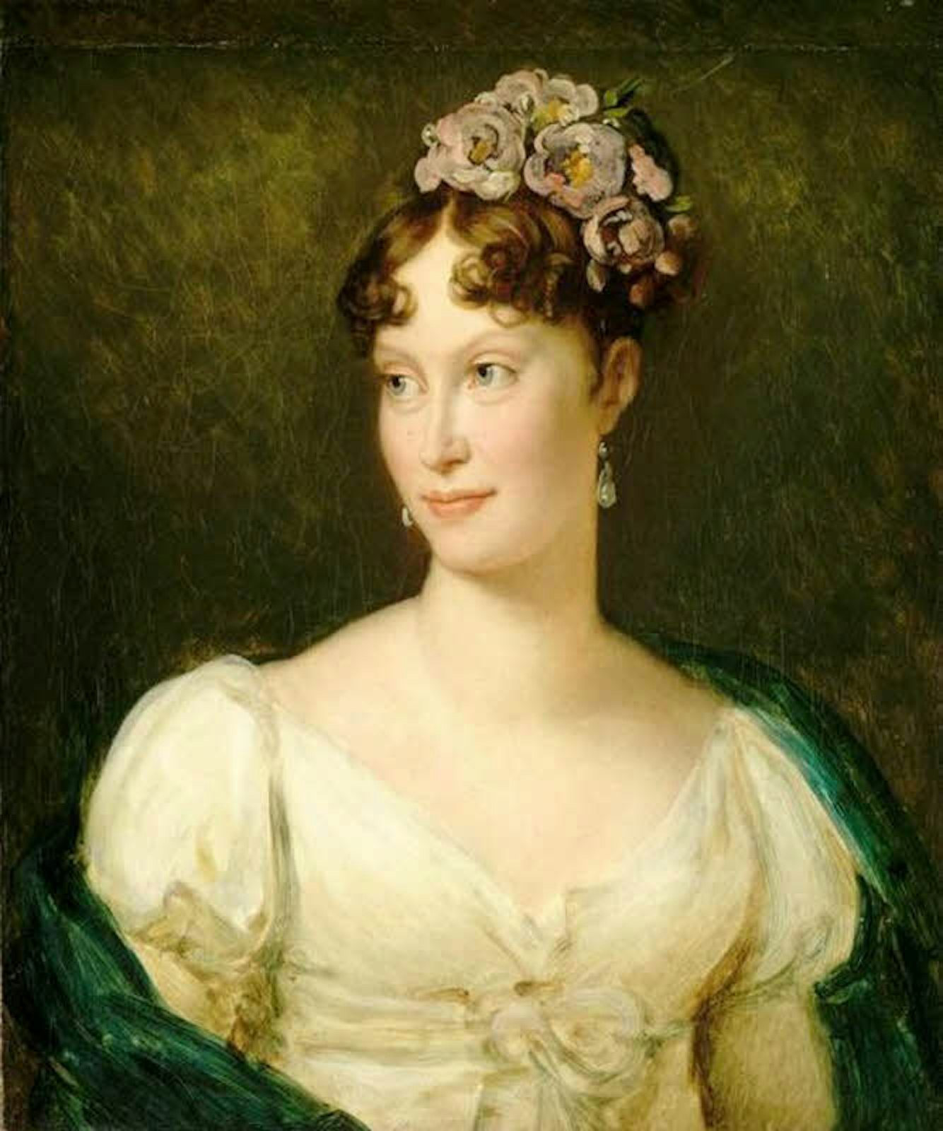 Napoleons Gemahlin, Kaiserin Marie-Luise von Österreich, begleitete den Franzosenkaiser bei seiner Inspektionsfahrt.
