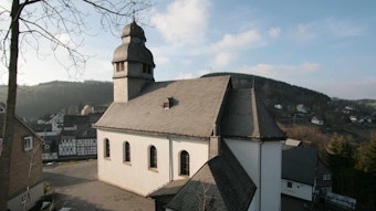 Die Kirche St. Hubertus Nordenau in Schmallenberg Nordenau.