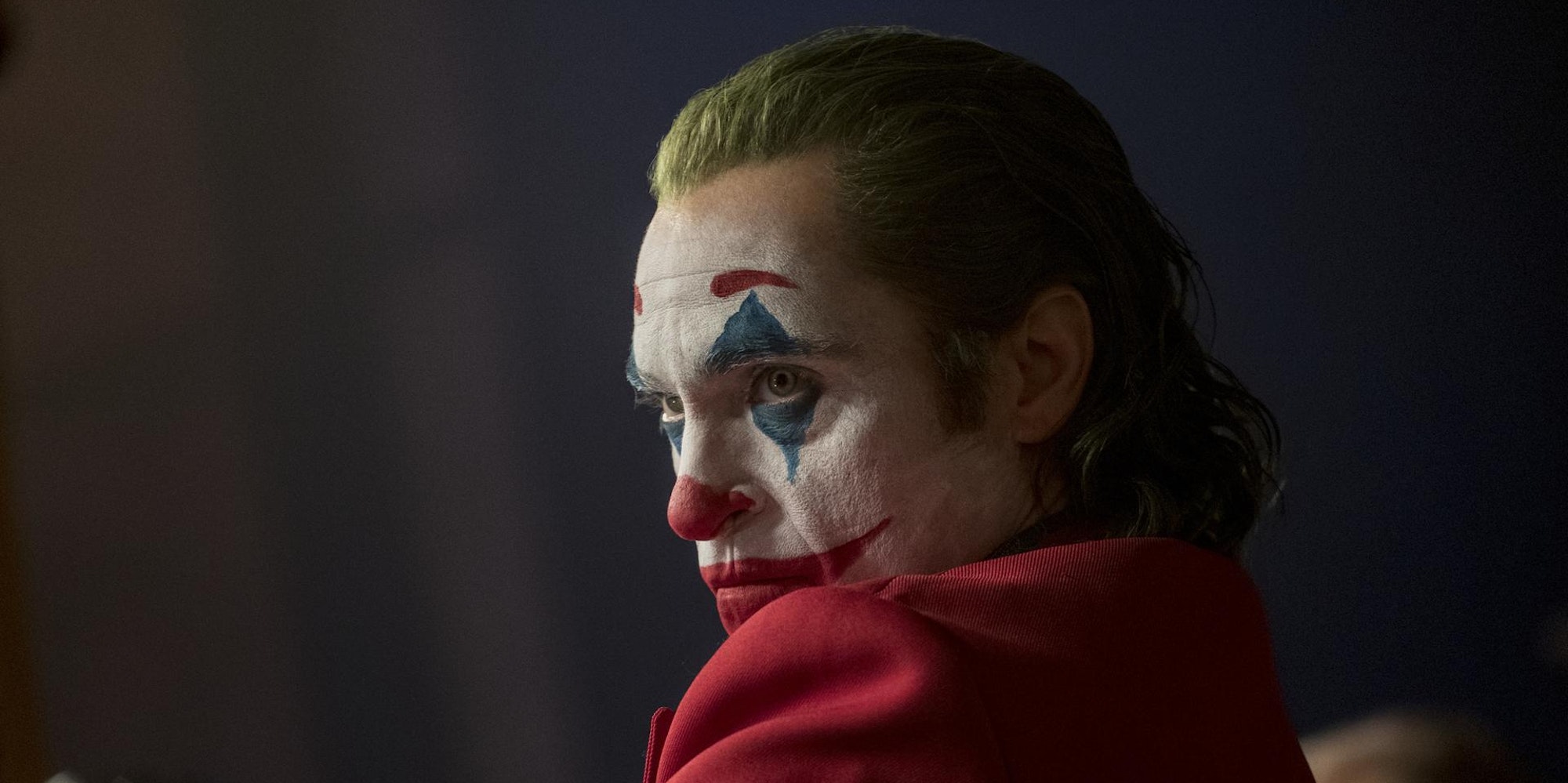 Joaquin Phoenix in einer Szene des Films „Joker“
