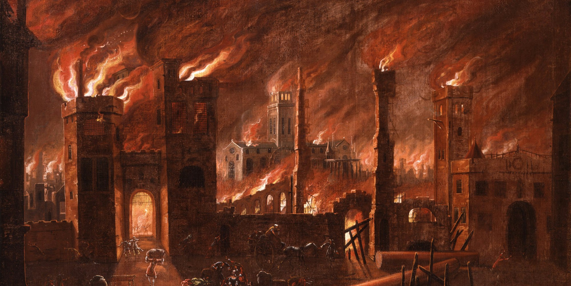 Vor 350 Jahren stand London in Flammen