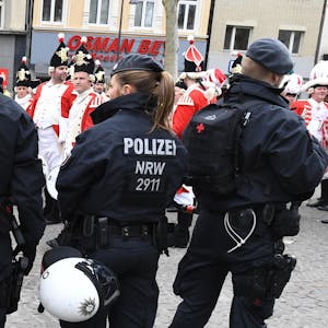 Polizisten im Karneval