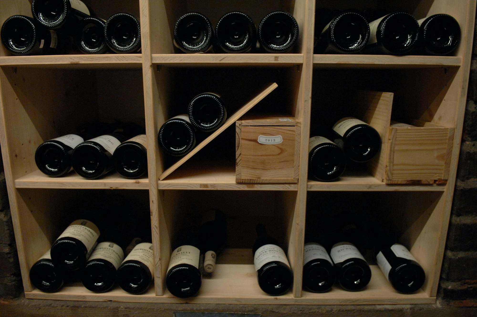 500000 Flaschen lagern im Weinkeller.