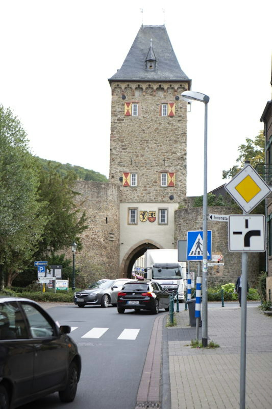 Das Werther Tor ist der nördliche Zugang zur Münstereifeler Kernstadt.
