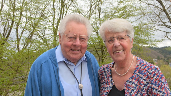 In Steinfeld werden Alois Sommer (noch 89) und Rosa Claßen (81) demnächst kirchlich heiraten.
