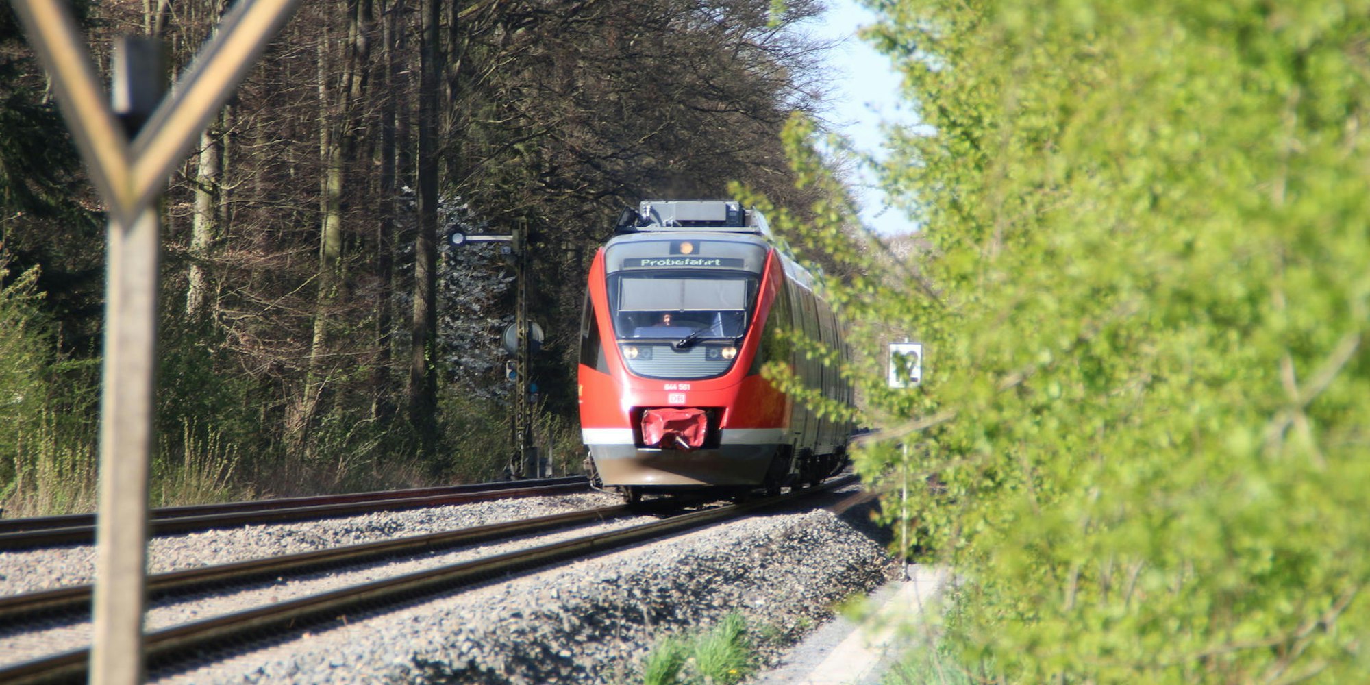 Im Testbetrieb und ohne Fahrgäste sind die Züge an zwei Tagen zwischen Euskirchen und Mechernich gefahren.