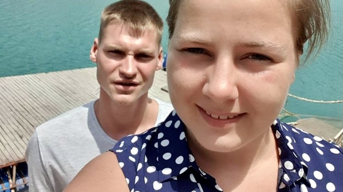 Sarafina Wollny und ihr Mann Peter im Juni 2019