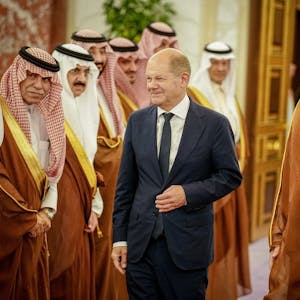 KR Kanzler Olaf Scholz Kronprinz Mohammed bin Salman