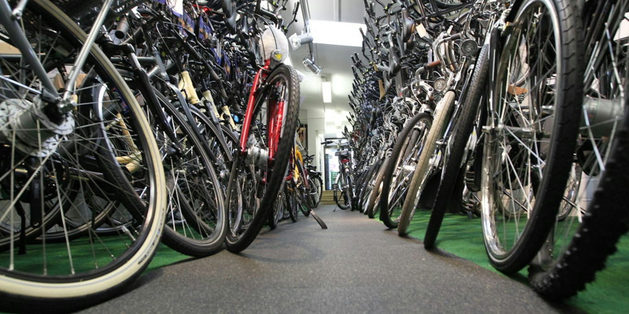 Die Fahrrad-Nachfrage boomt zur Zeit.