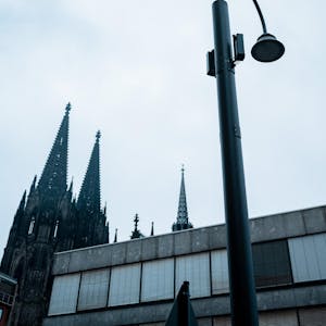 Straßenlaternen mit 5G in Köln