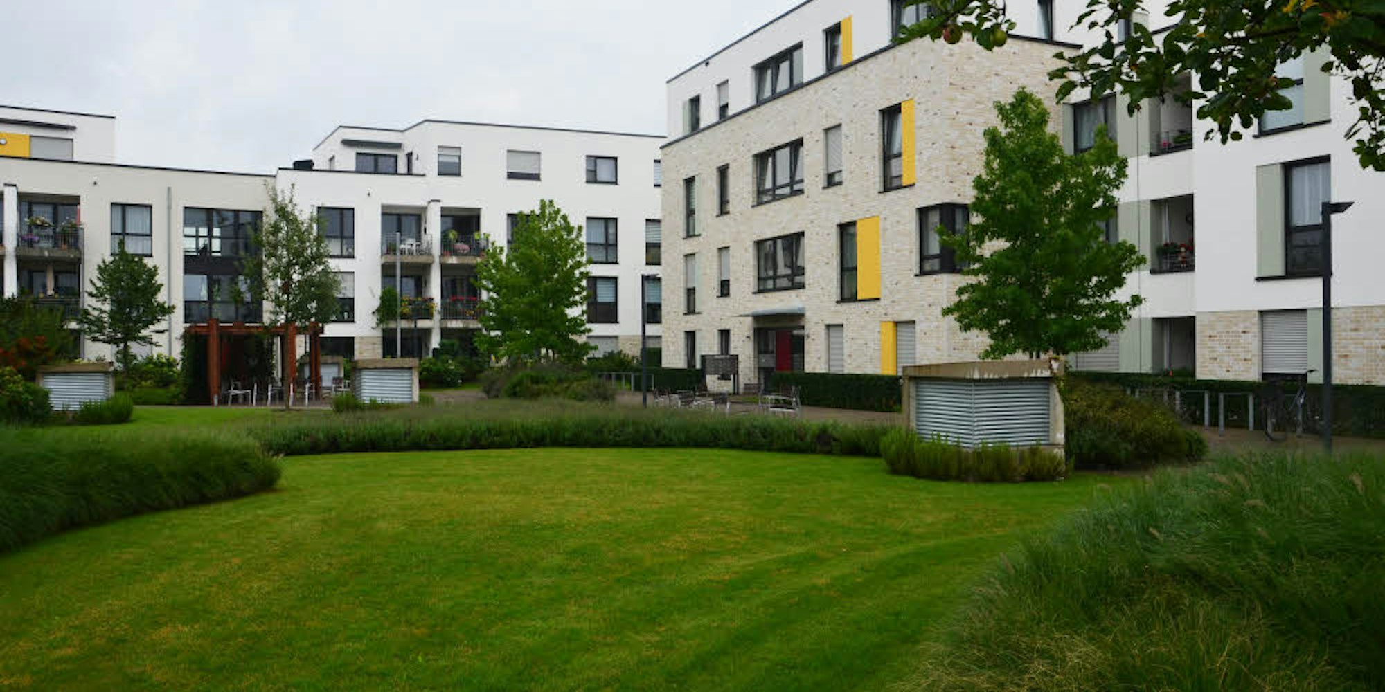 Nach dem Vorbild der Hüttenstraße in Kerpen-Sindorf will die Erftland Kommunale Wohnungsgesellschaft in Kaster bauen.