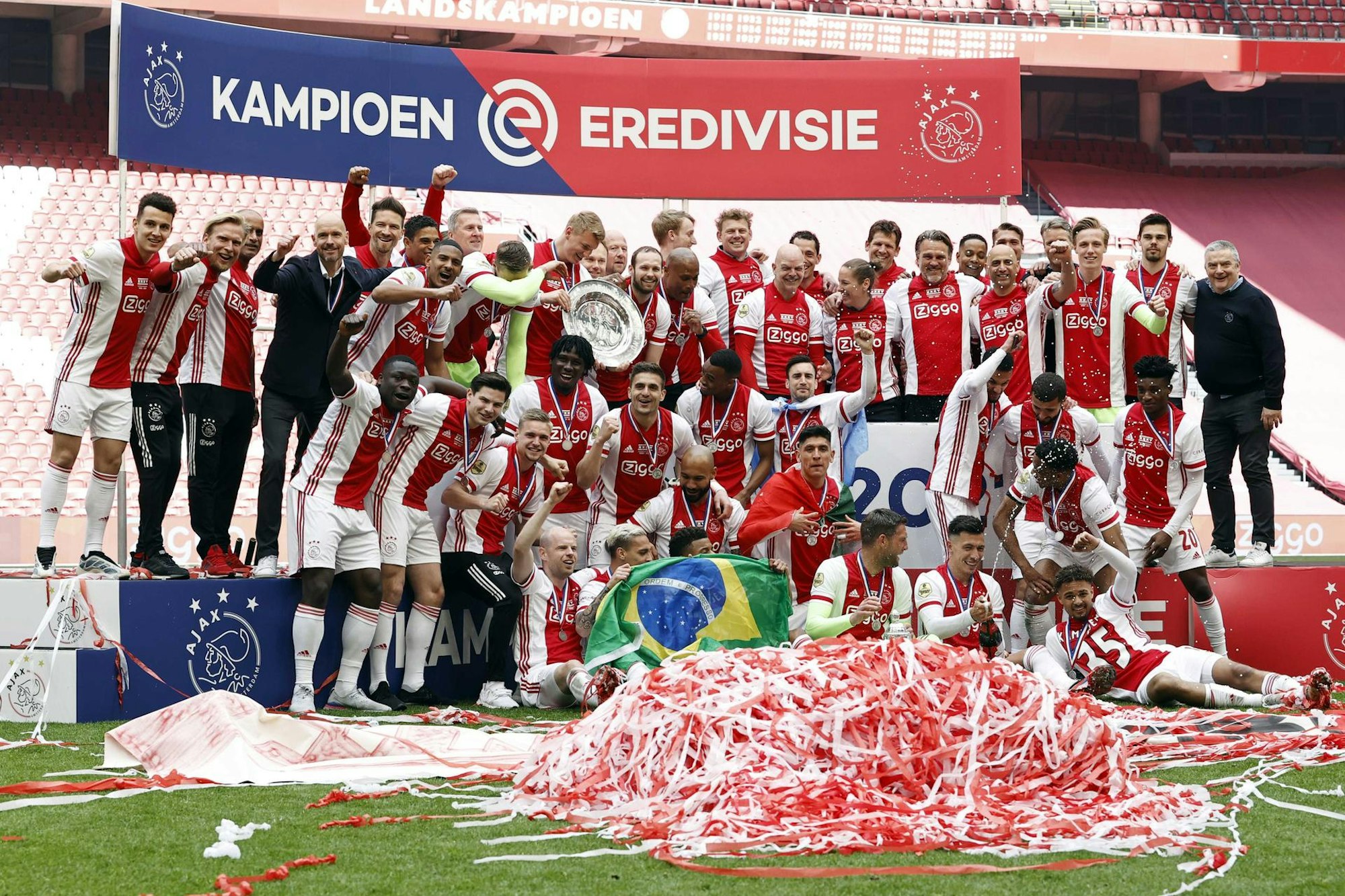Ajax-Siegerehrung